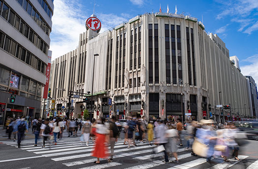 写真：新宿通り